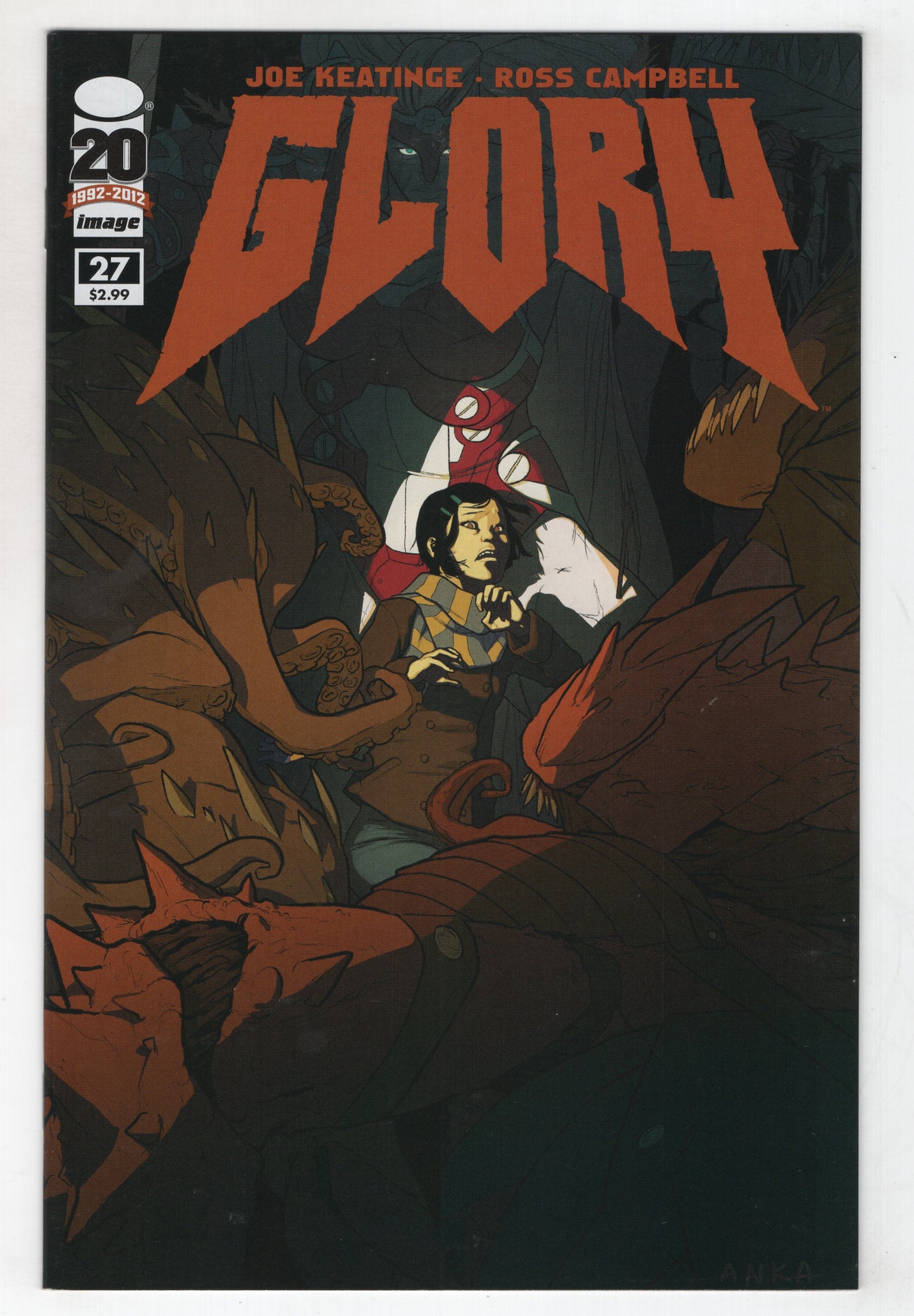 Glory 27 3rd Series Image 2012 NM Kris Anka - Golden Apple Comics