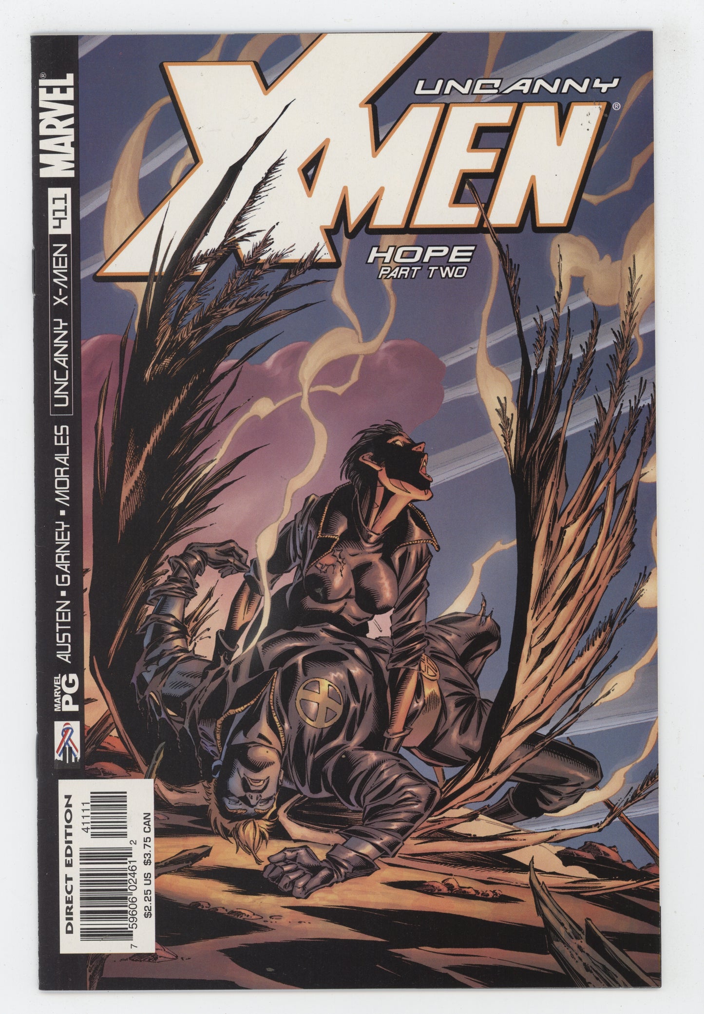 Uncanny X-Men 411 Marvel 2002 Ron Garney - Golden Apple Comics
