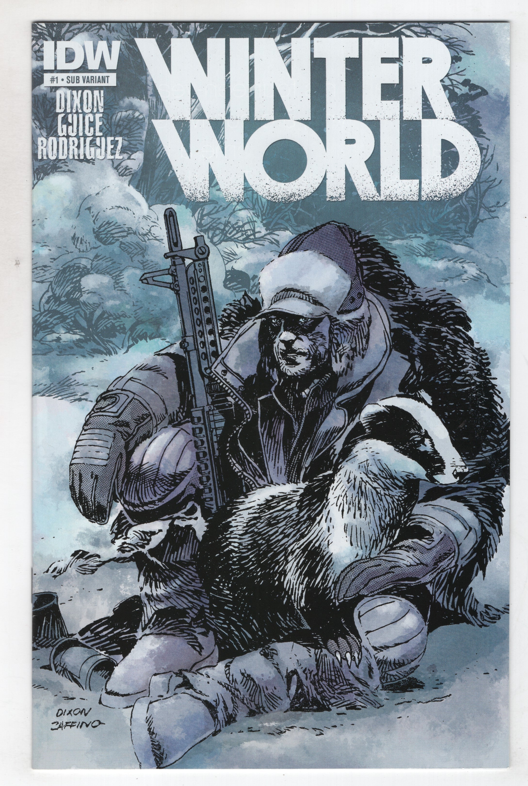 Winterworld 1 IDW 2014 NM Jorge Zaffino Subscription Variant Chuck