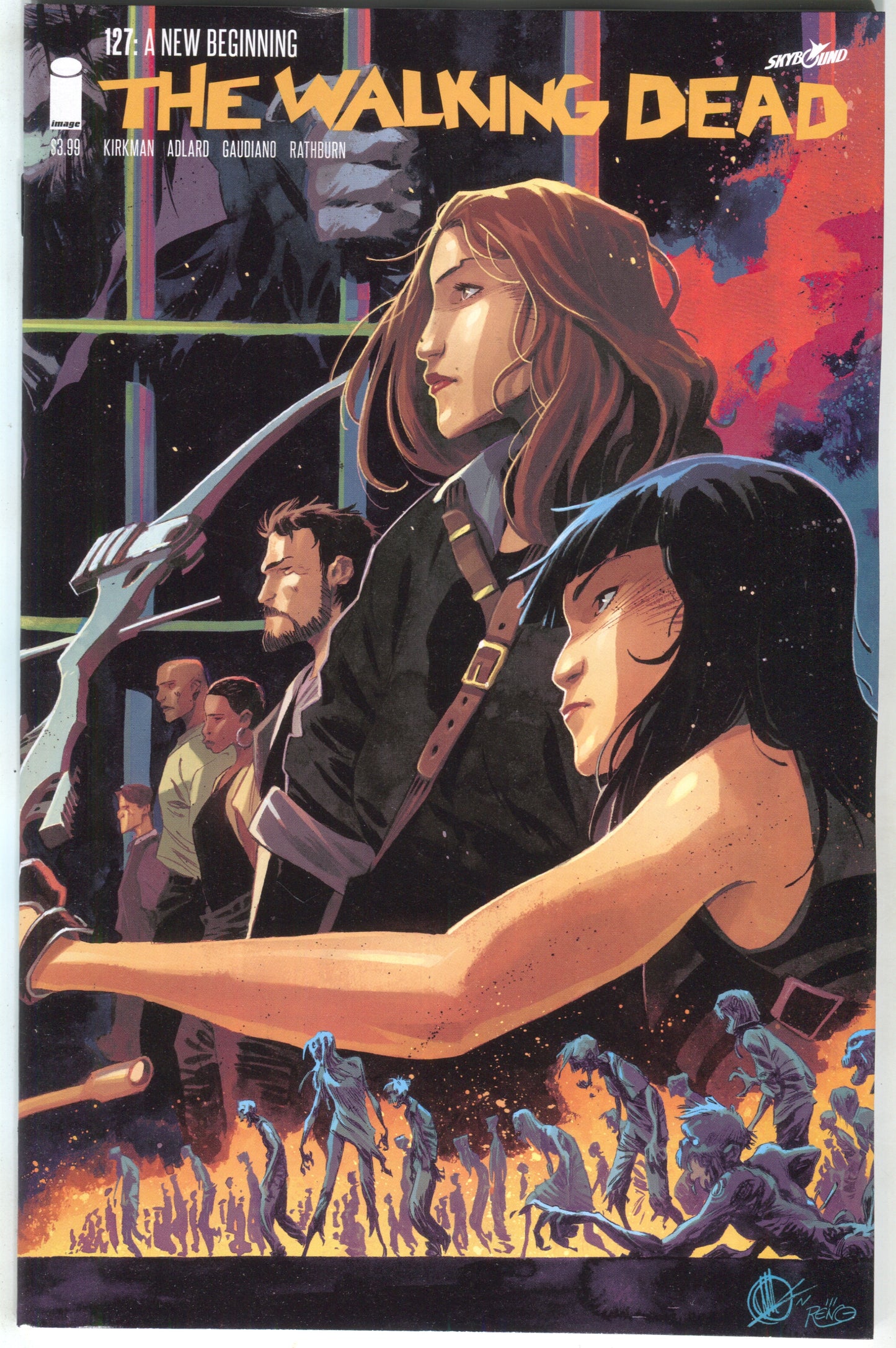 Walking Dead 127 Image 2018 15th Anniversary Matteo Scalera Color Variant Blind Bag - Golden Apple Comics