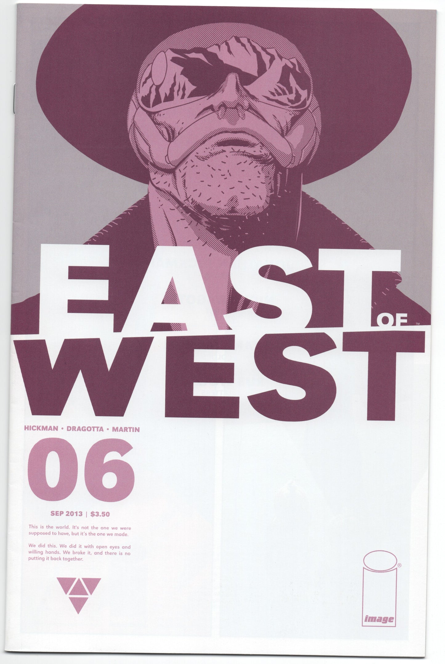 East Of West 6 Image 2013 VF Jonathan Hickman Nick Dragotta - Golden Apple Comics