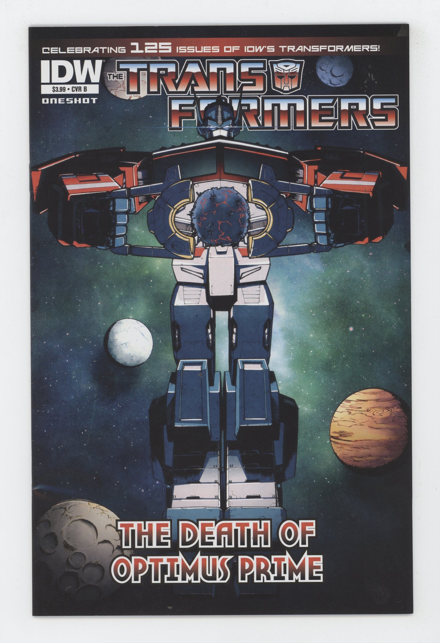 Transformers Death of Optimus Prime 1 B IDW 2011 1:5 Nick Roche Variant