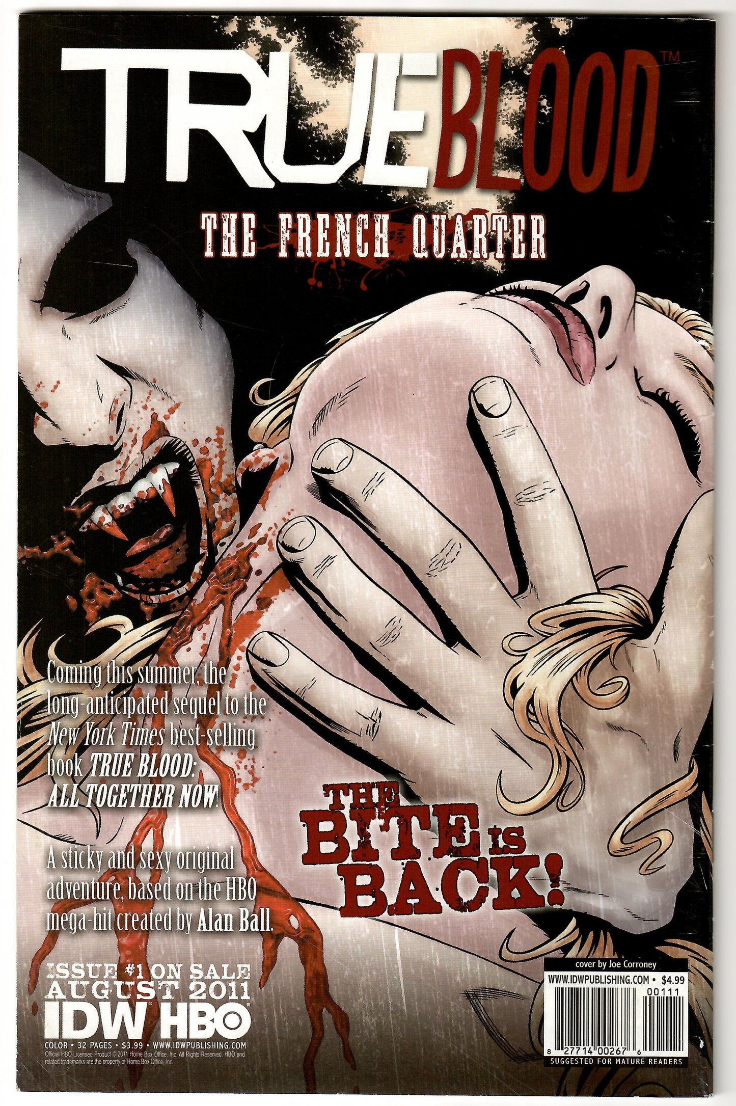 True Blood Tainted Love Legacy Edition IDW 2011 FN Signed Marc Andreyko - Golden Apple Comics
