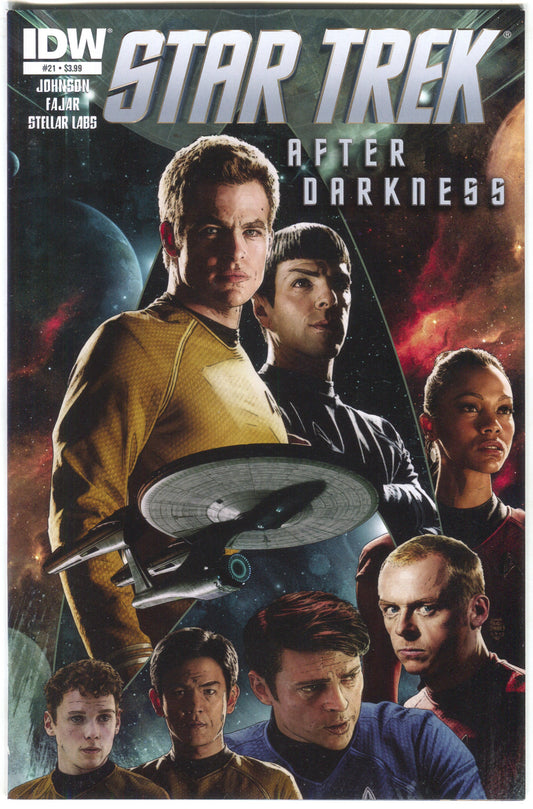 Star Trek 21 A IDW 2013 NM- Tim Bradstreet