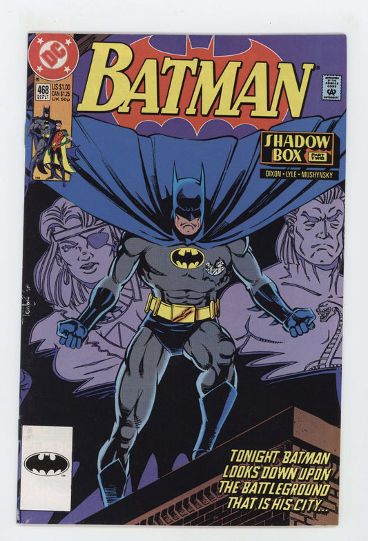 Batman 468 DC 1991 Tom Lyle Chuck Dixon Lynx Robin