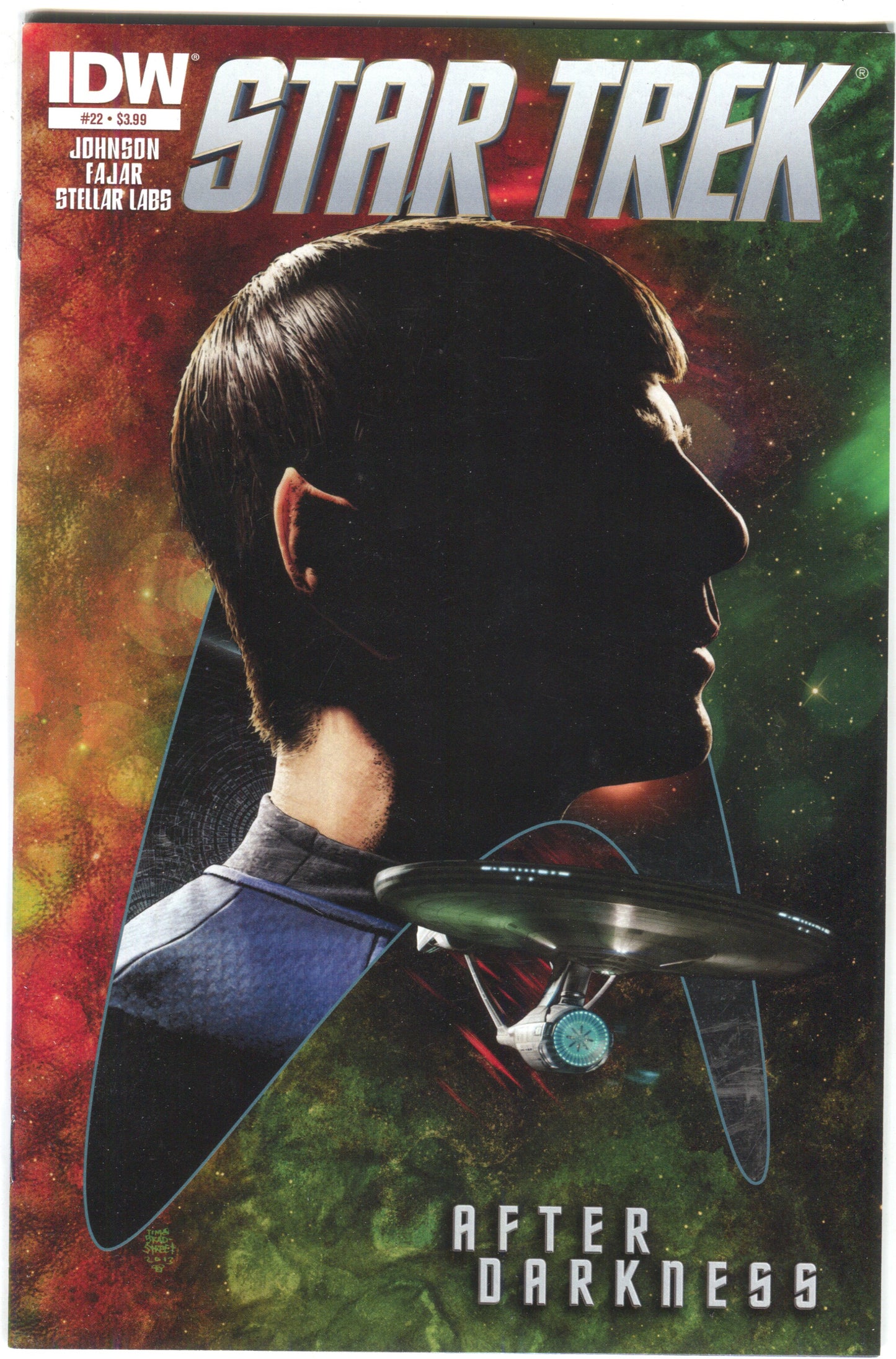 Star Trek 22 A IDW 2013 NM Tim Bradstreet - Golden Apple Comics