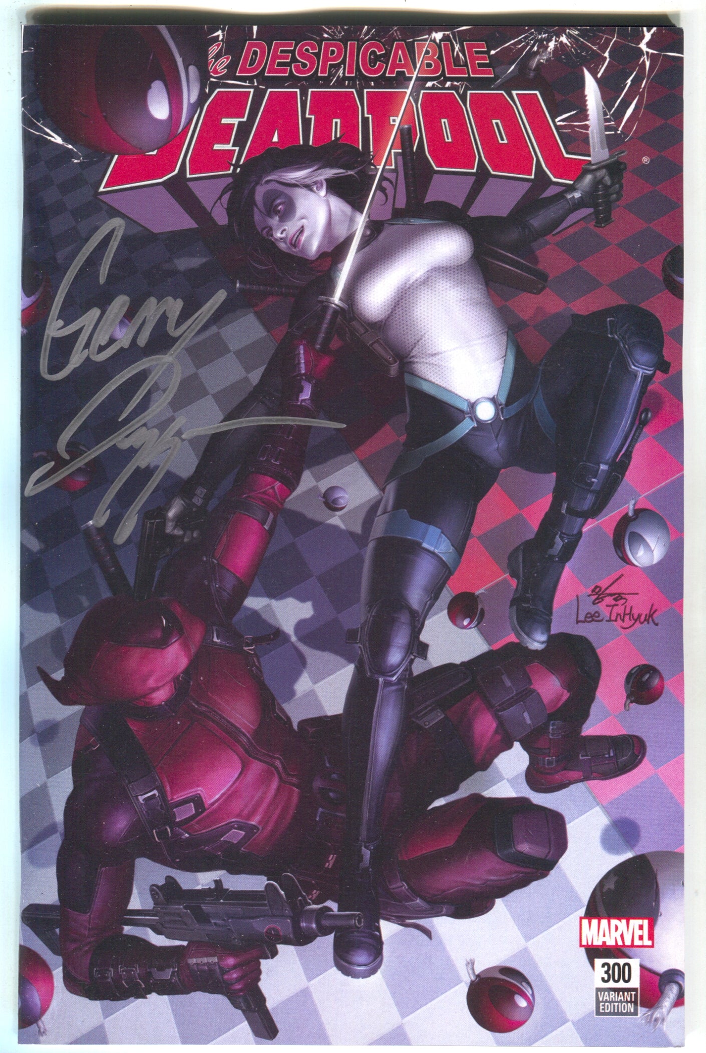 Deadpool issue #300 offers *SINGED*