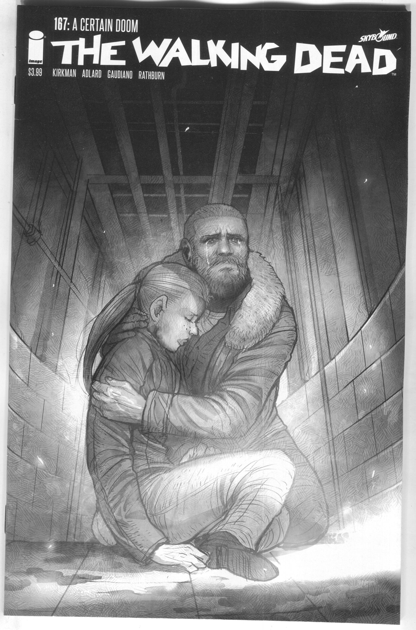 Walking Dead 167 Image 2018 15th Anniversary Sana Takeda B&W Variant Blind Bag - Golden Apple Comics