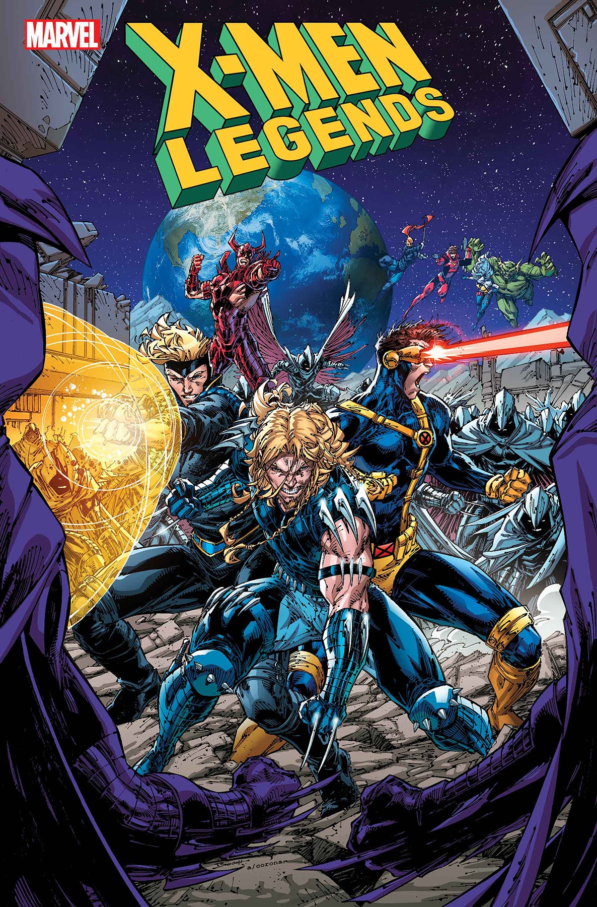 NECA Short Comic Book Art Storage Box - FCBD 2022 Marvel X-Men