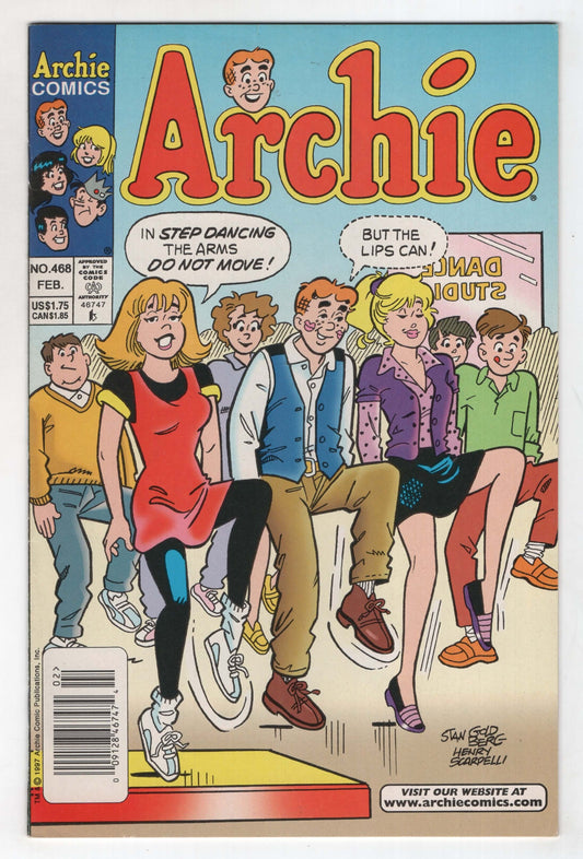 Archie 467 1998 VF Stan Goldberg Dance Aerobics Kiss Newsstand