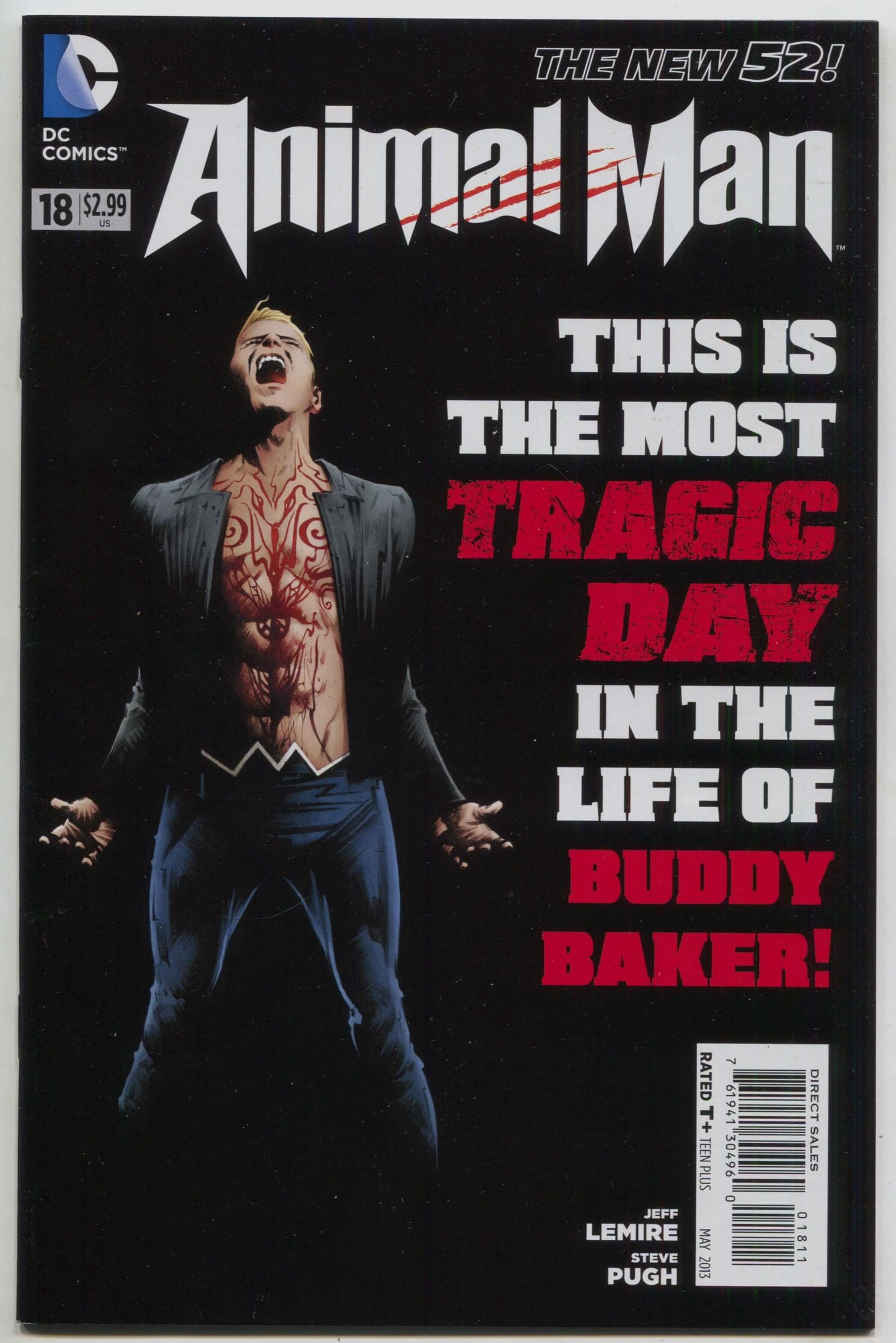 Animal Man 18 2nd Series DC 2011 NM Jae Lee - Golden Apple Comics