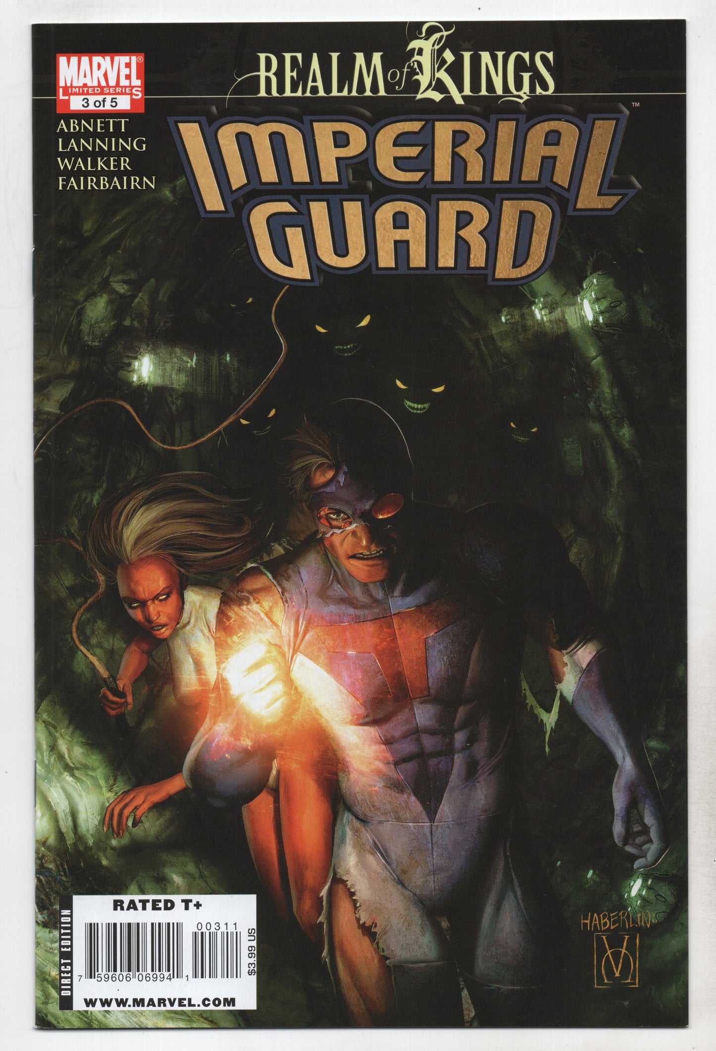 Realm Of Kings Imperial Guard #3 (Of 5) Marvel 2010 Dan Abnett Brian Haberlain - Golden Apple Comics