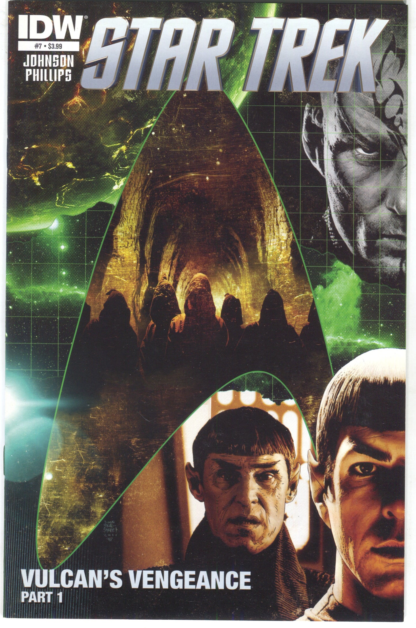 Star Trek 7 A IDW 2012 VF Tim Bradstreet