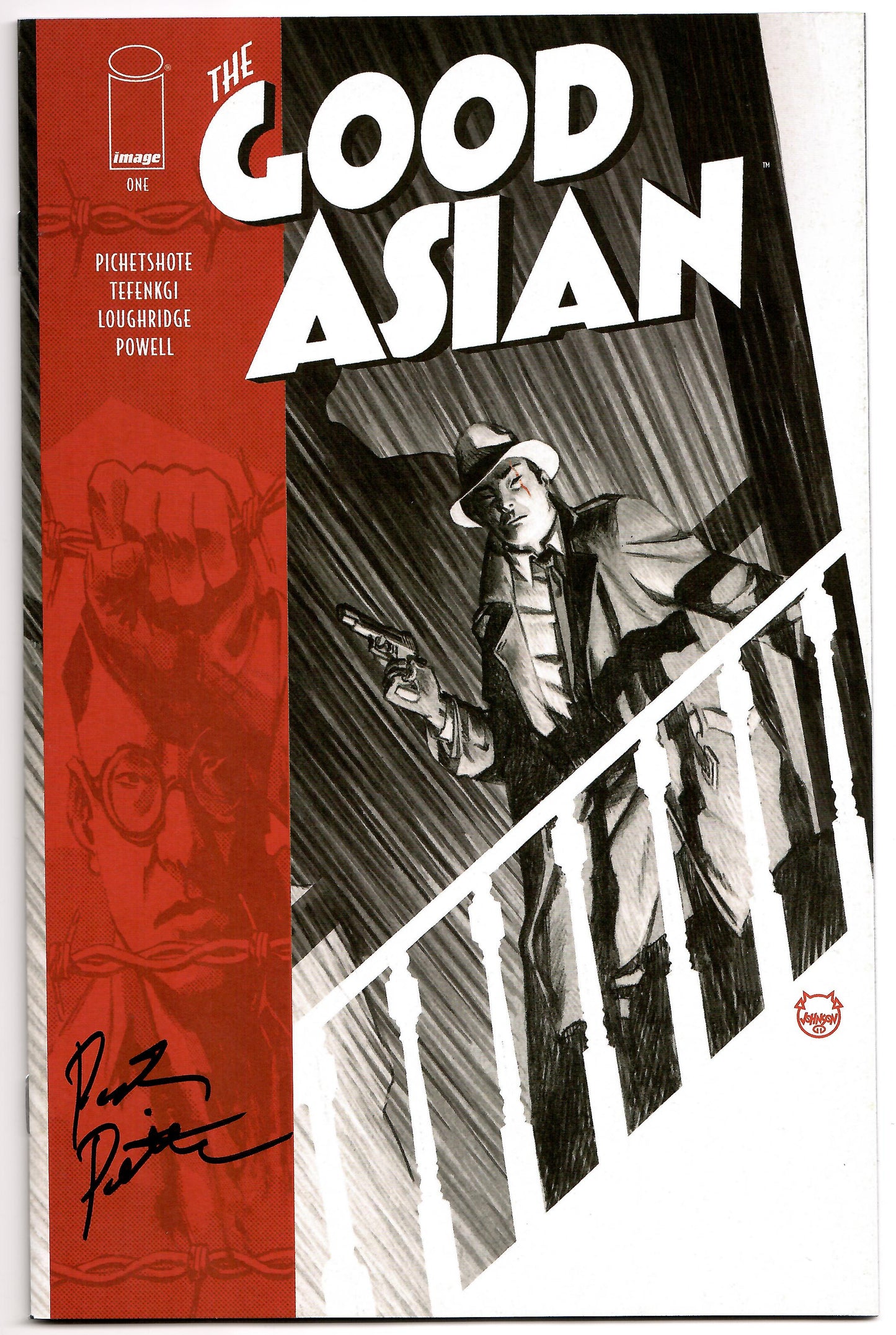 Good Asian #1 (Of 9) A Dave Johnson SIGNED Pornsak Pichetshote (Mr) (05/05/2021) Image - Golden Apple Comics