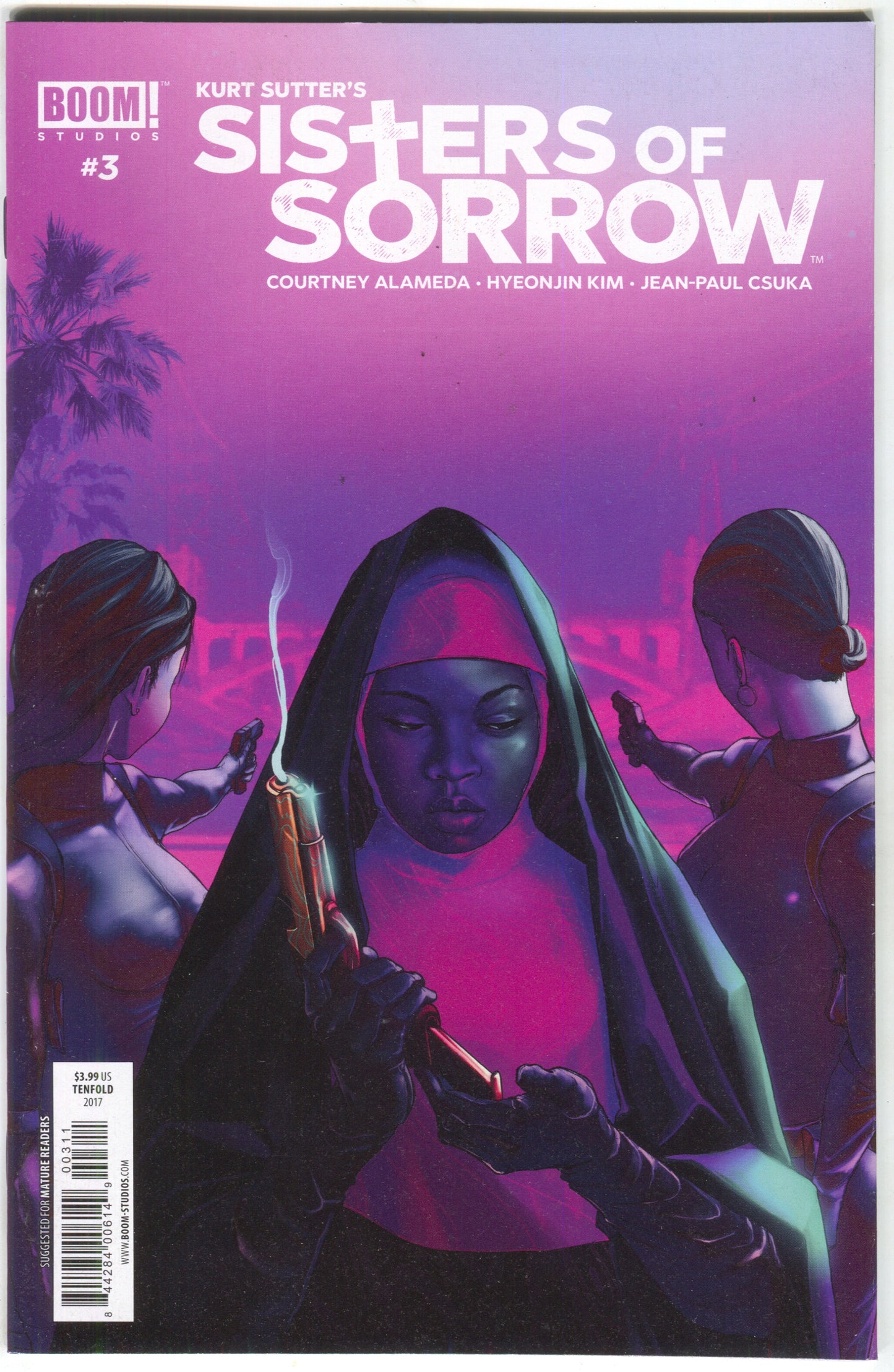 Sisters Of Sorrow 3 A Boom 2017 NM Kurt Sutter Nun Handgun