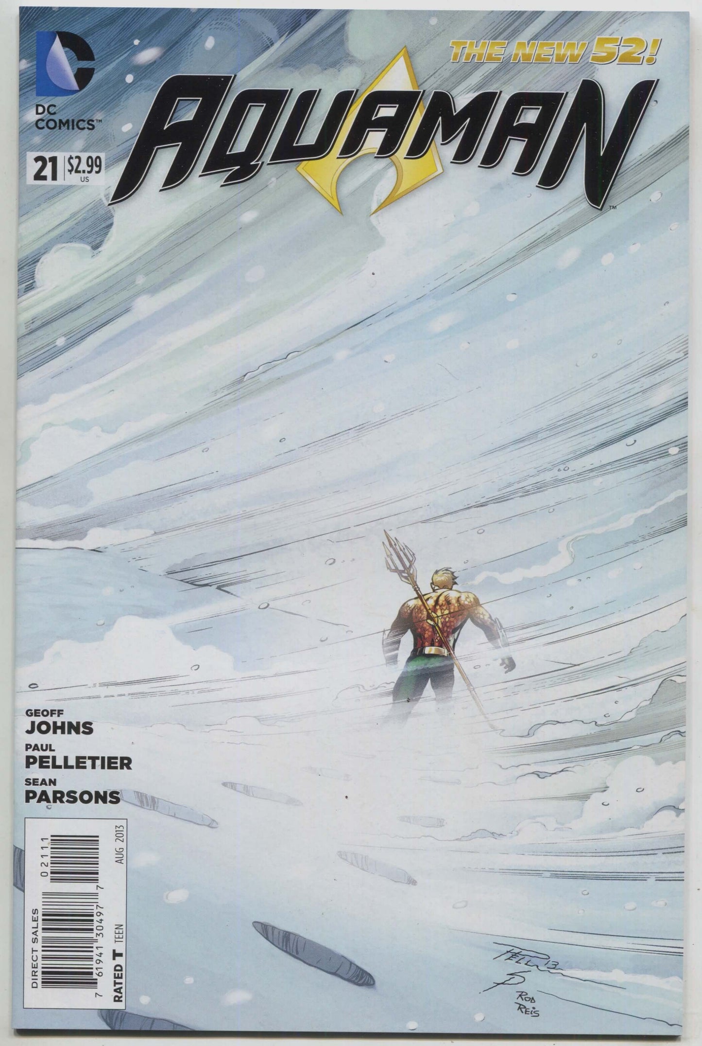 Aquaman 21 A 5th Series DC 2011 NM Paul Pelletier