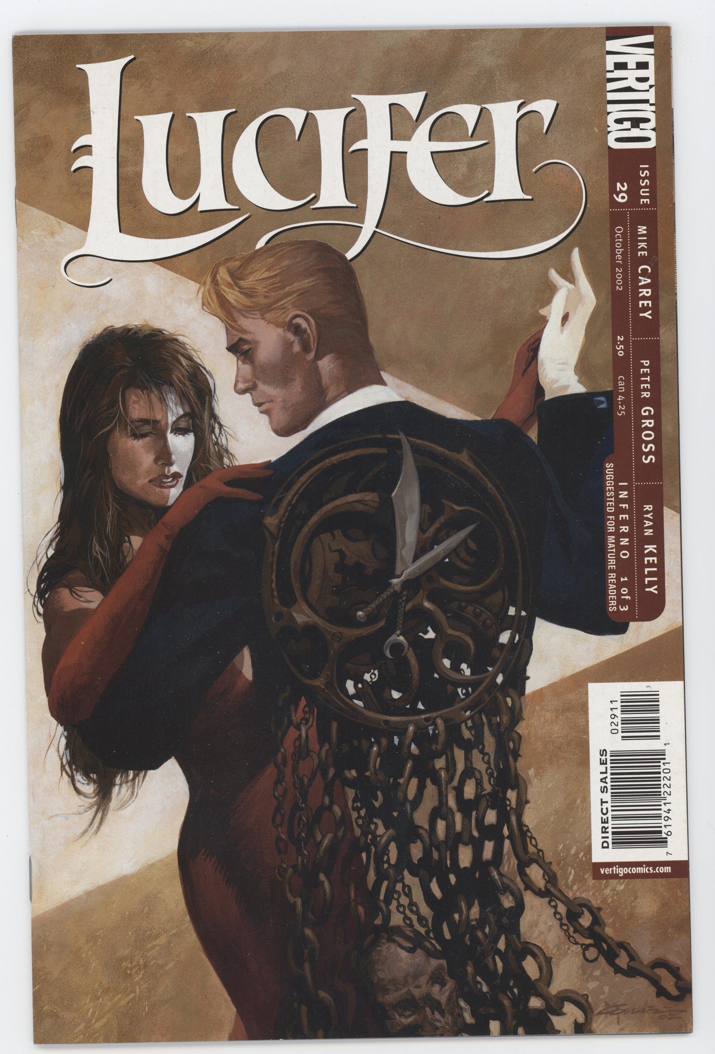 Lucifer 29 DC Vertigo 2002 NM Sandman Mike Carey
