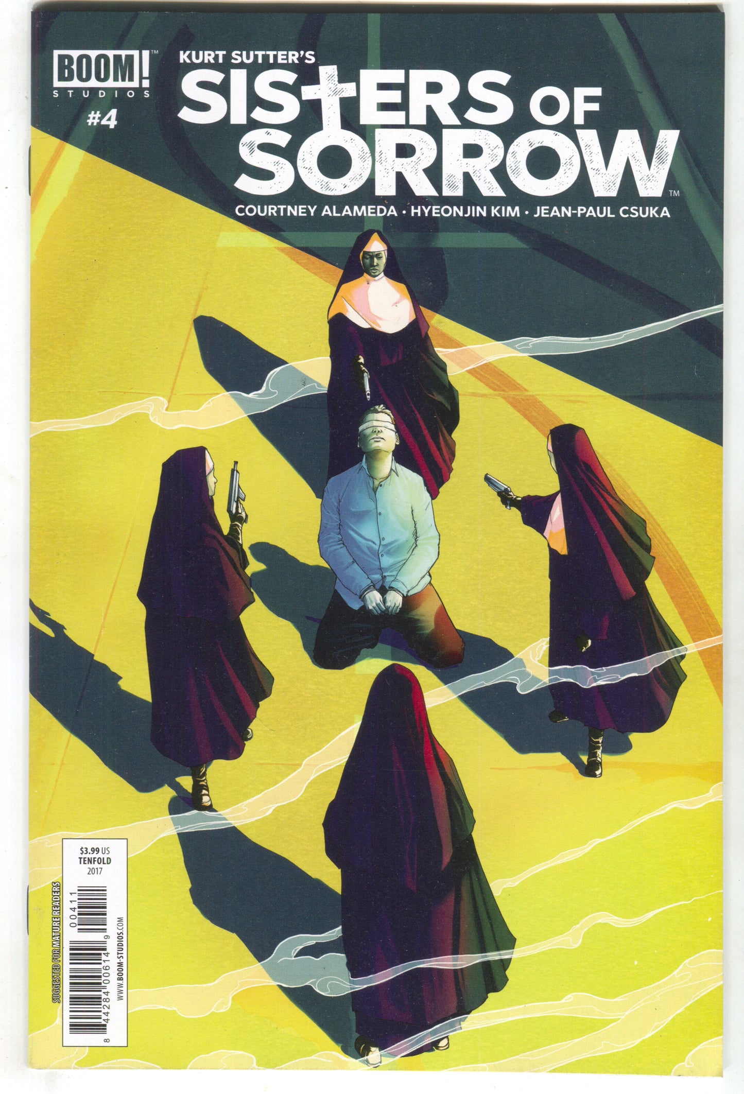 Sisters Of Sorrow 4 A Boom 2017 NM Kurt Sutter Nun Handgun Execution