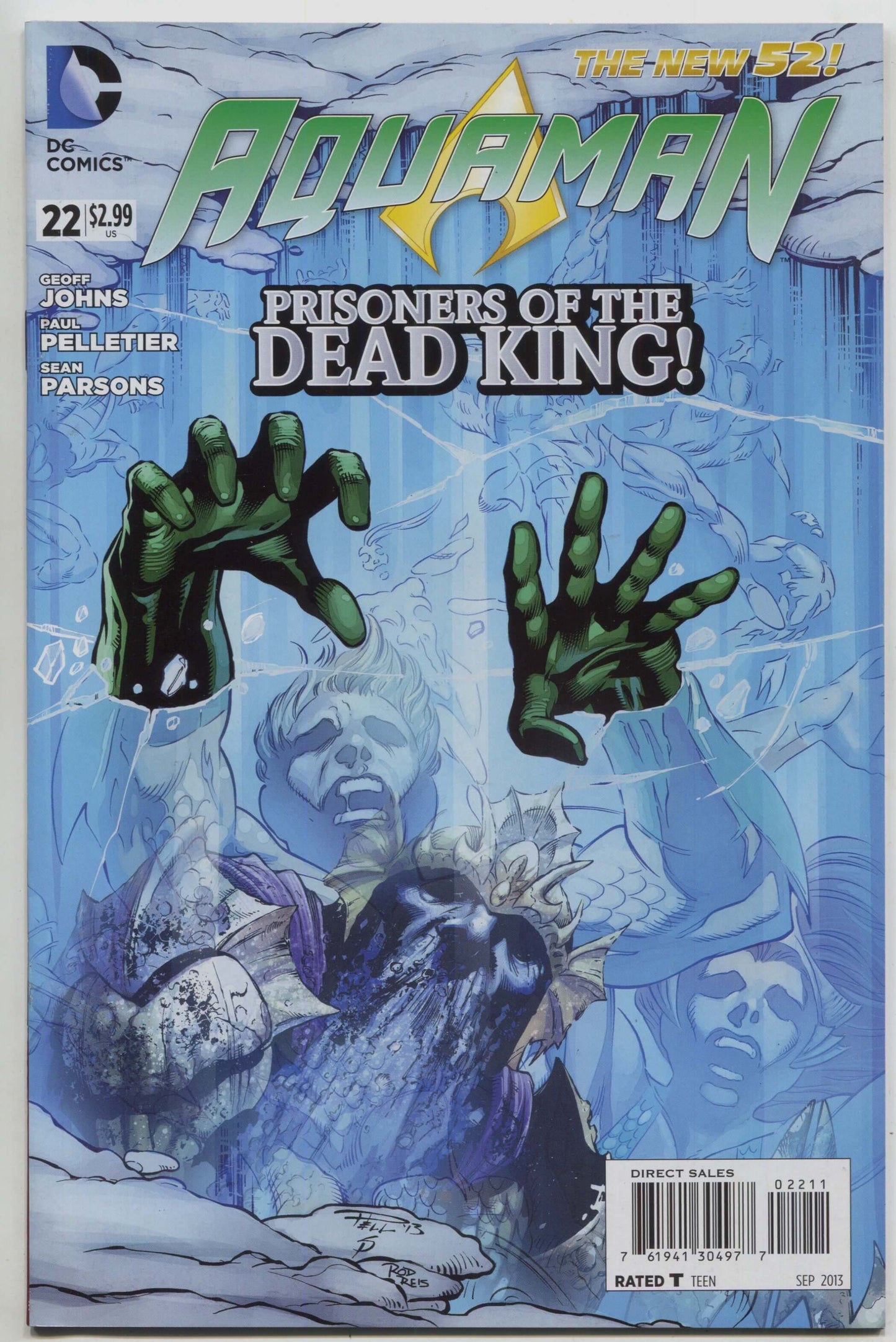 Aquaman 22 A 5th Series DC 2011 NM Paul Pelletier - Golden Apple Comics