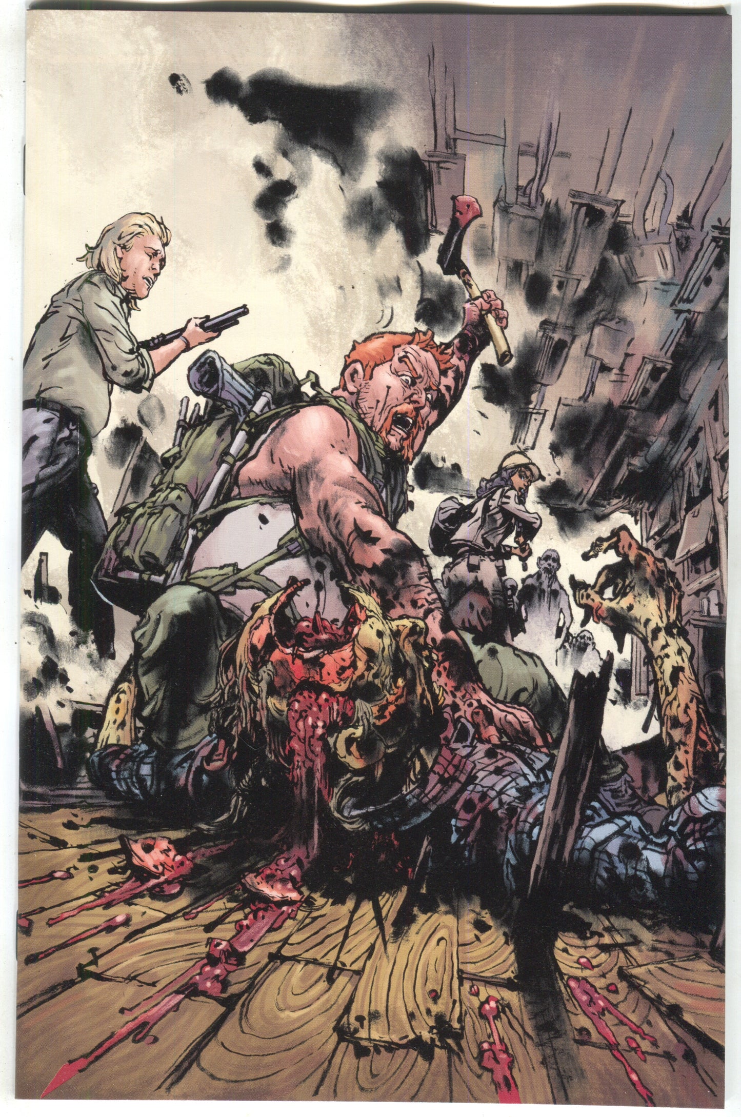 Walking Dead 53 Image 2018 15th Anniversary Kim Jung Gi Color Virgin Variant Blind Bag - Golden Apple Comics