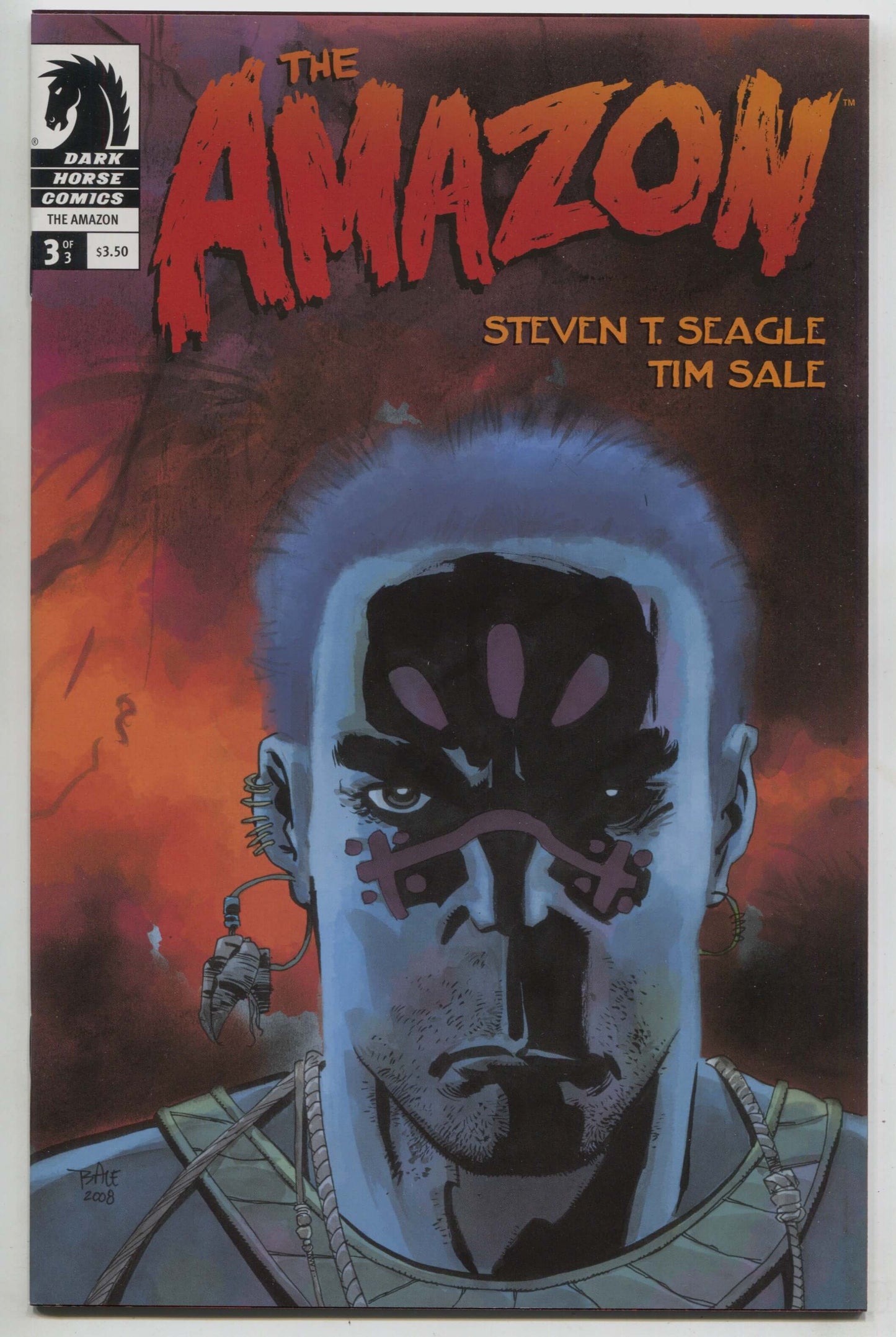 Amazon 3 Dark Horse 2009 NM Tim Sale