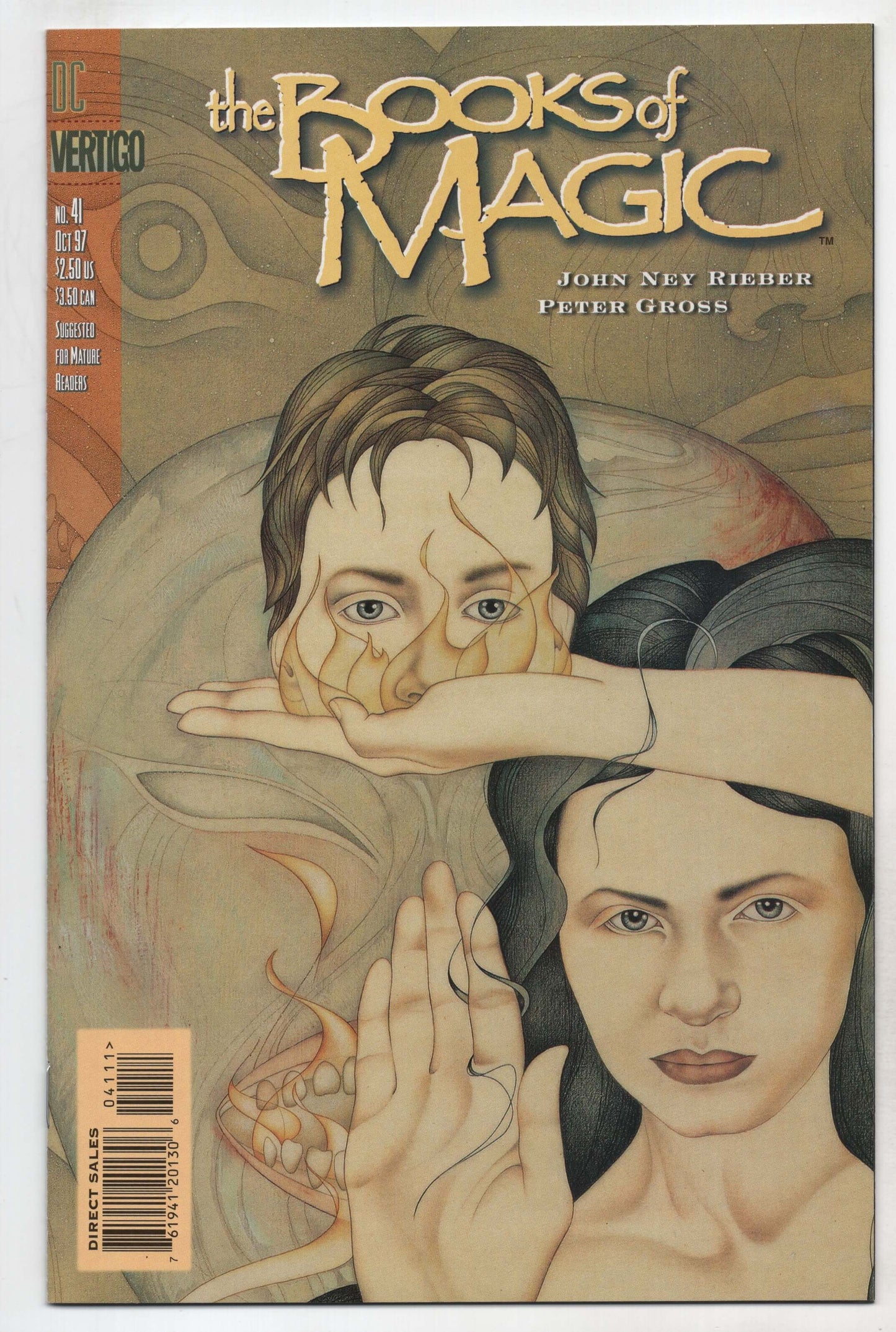 Books Of Magic 41 DC Vertigo 1997 NM Tim Hunter Mike Kulata