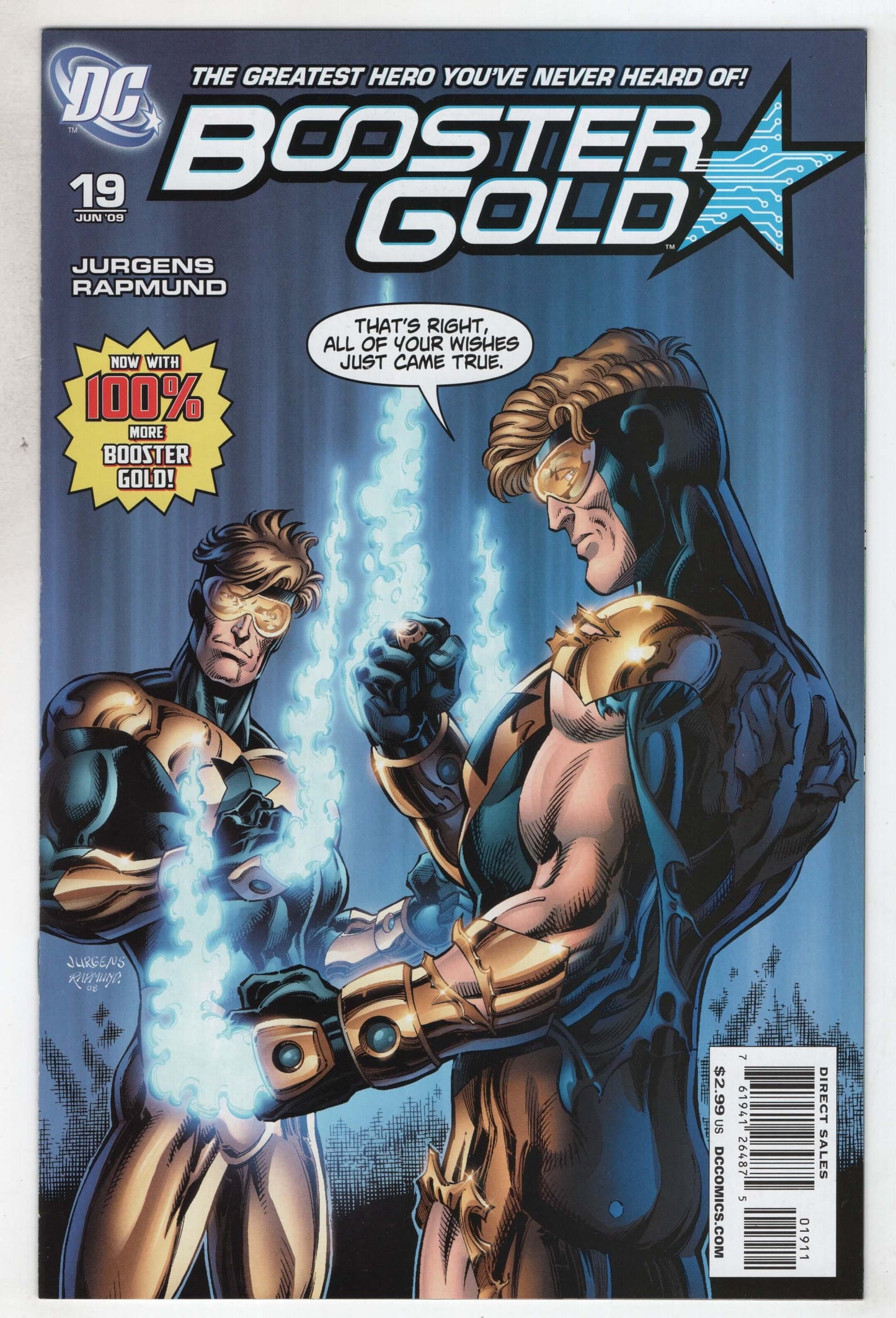 Booster Gold #19 DC 2009 NM Dan Jurgens