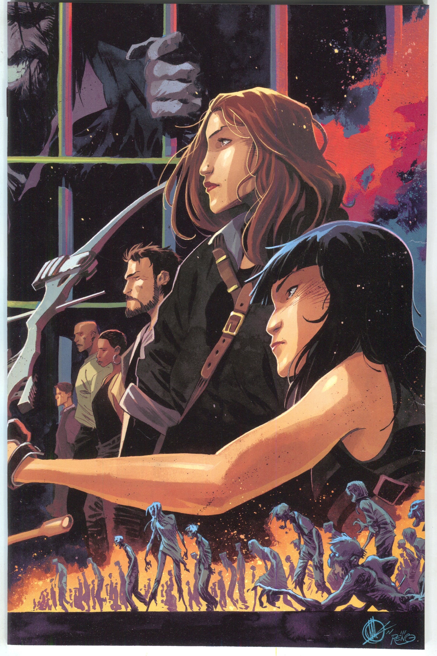 Walking Dead 127 Image 2018 15th Anniversary Matteo Scalera Color Virgin Variant Blind Bag - Golden Apple Comics