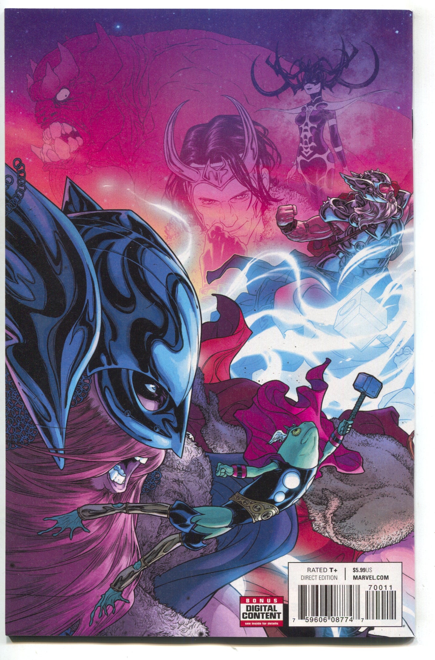 Mighty Thor 700 Marvel Legacy 2017 NM Russell Dauterman Jason Aaron