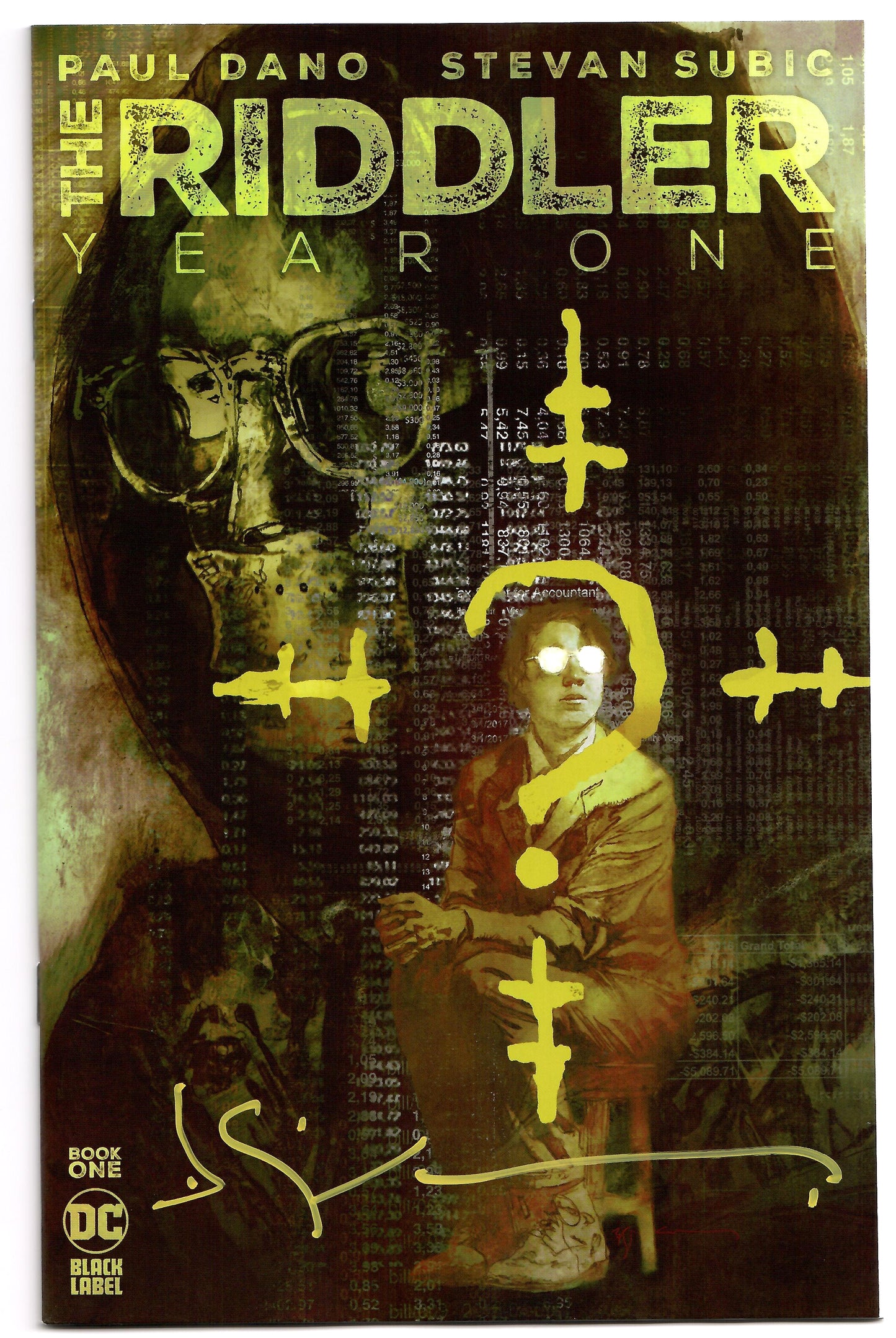 Riddler Year One #1 (Of 6) A Bill Sienkiewicz SIGNED (10/25/2022) Dc