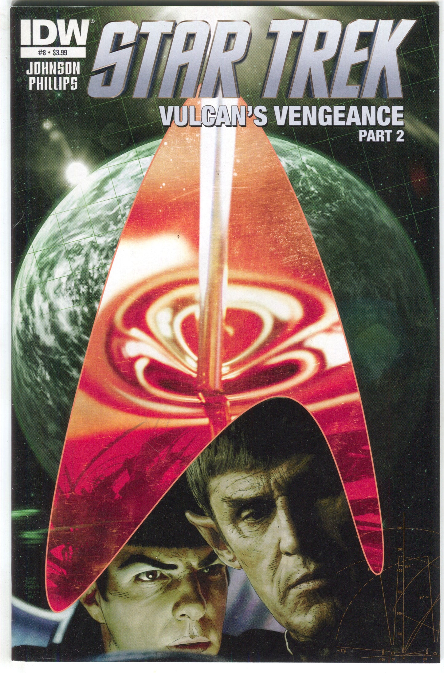 Star Trek 8 A IDW 2012 NM Tim Bradstreet