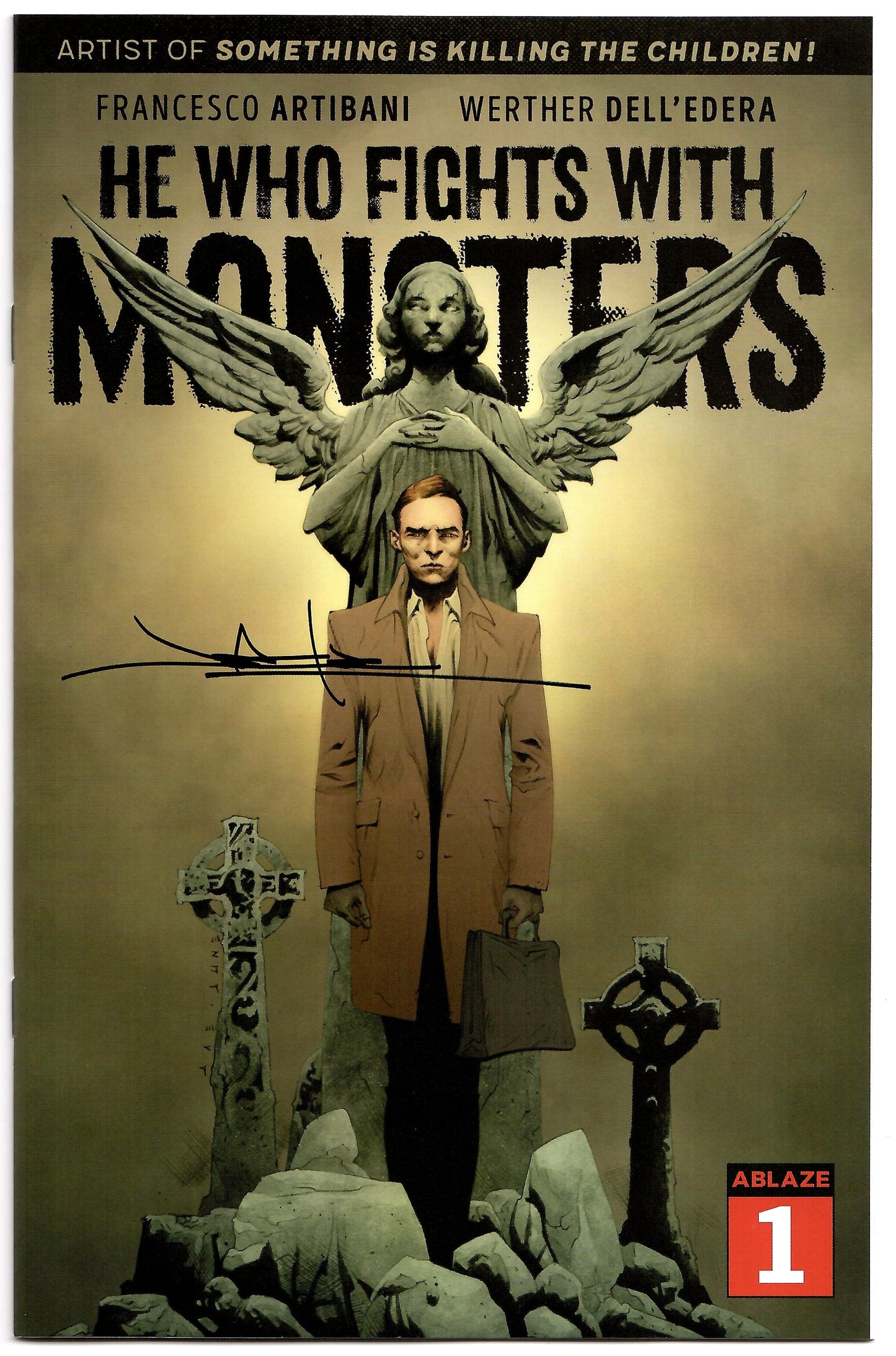 He Who Fights With Monsters #1 B Jae Lee SIGNED Variant (09/08/2021) Ablaze