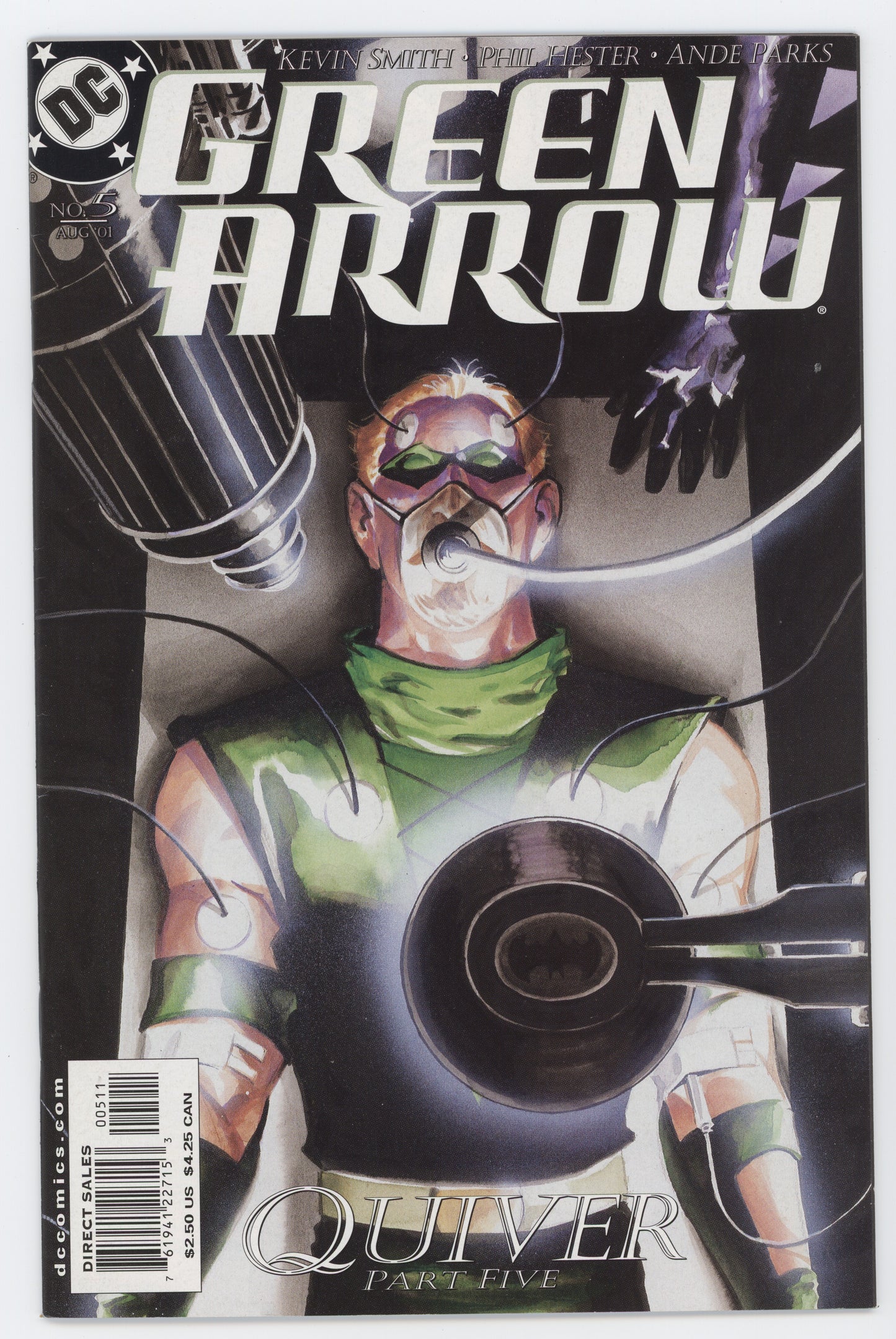 Green Arrow 5 2nd Series DC 2001 NM Kevin Smith Matt Wagner Batman