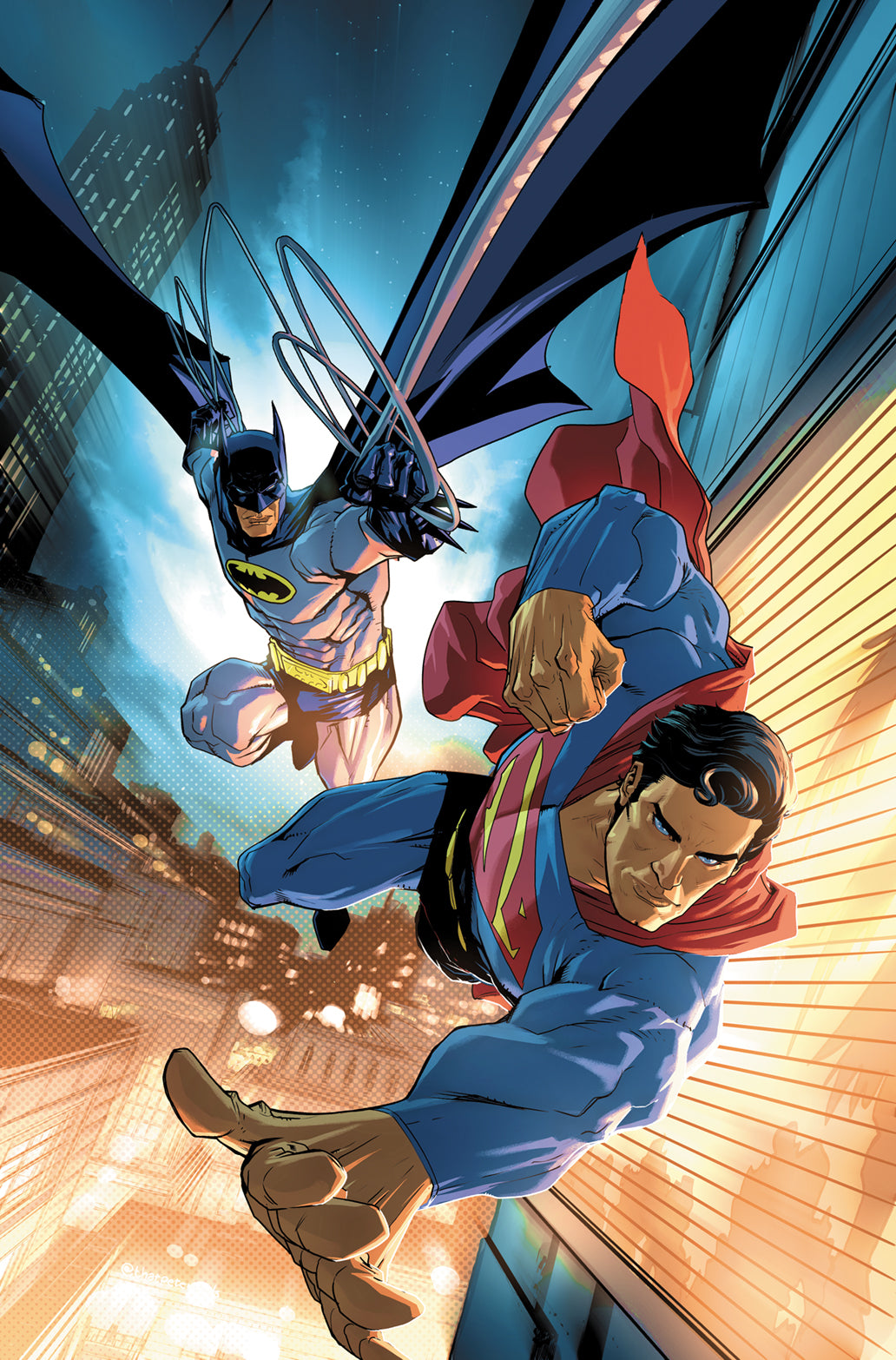 Batman Superman Worlds Finest #7 C 1:25 Pete Woods Card Stock Variant