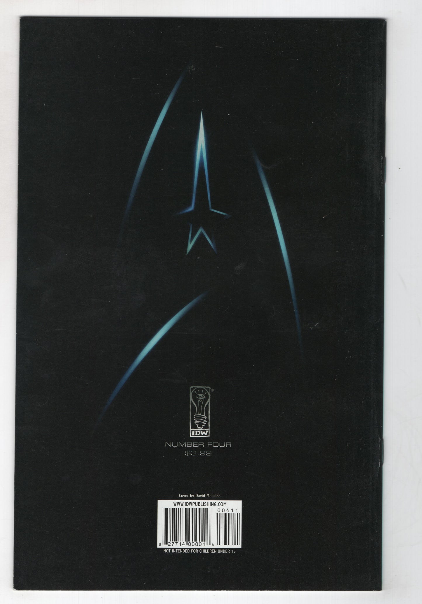 Star Trek Countdown 4 A IDW 2009 VF JJ Abrams David Messina - Golden Apple Comics