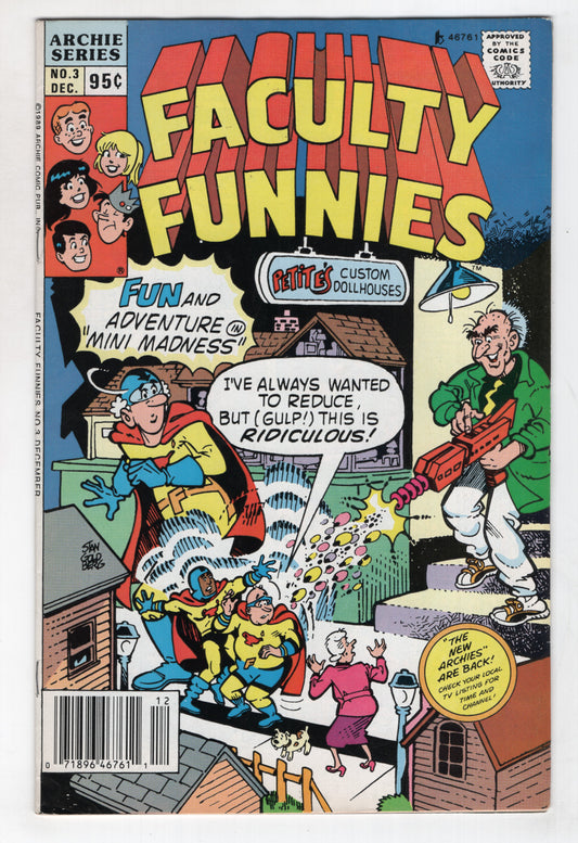 Faculty Funnies 3 Archie 1989 NM- Stan Goldberg