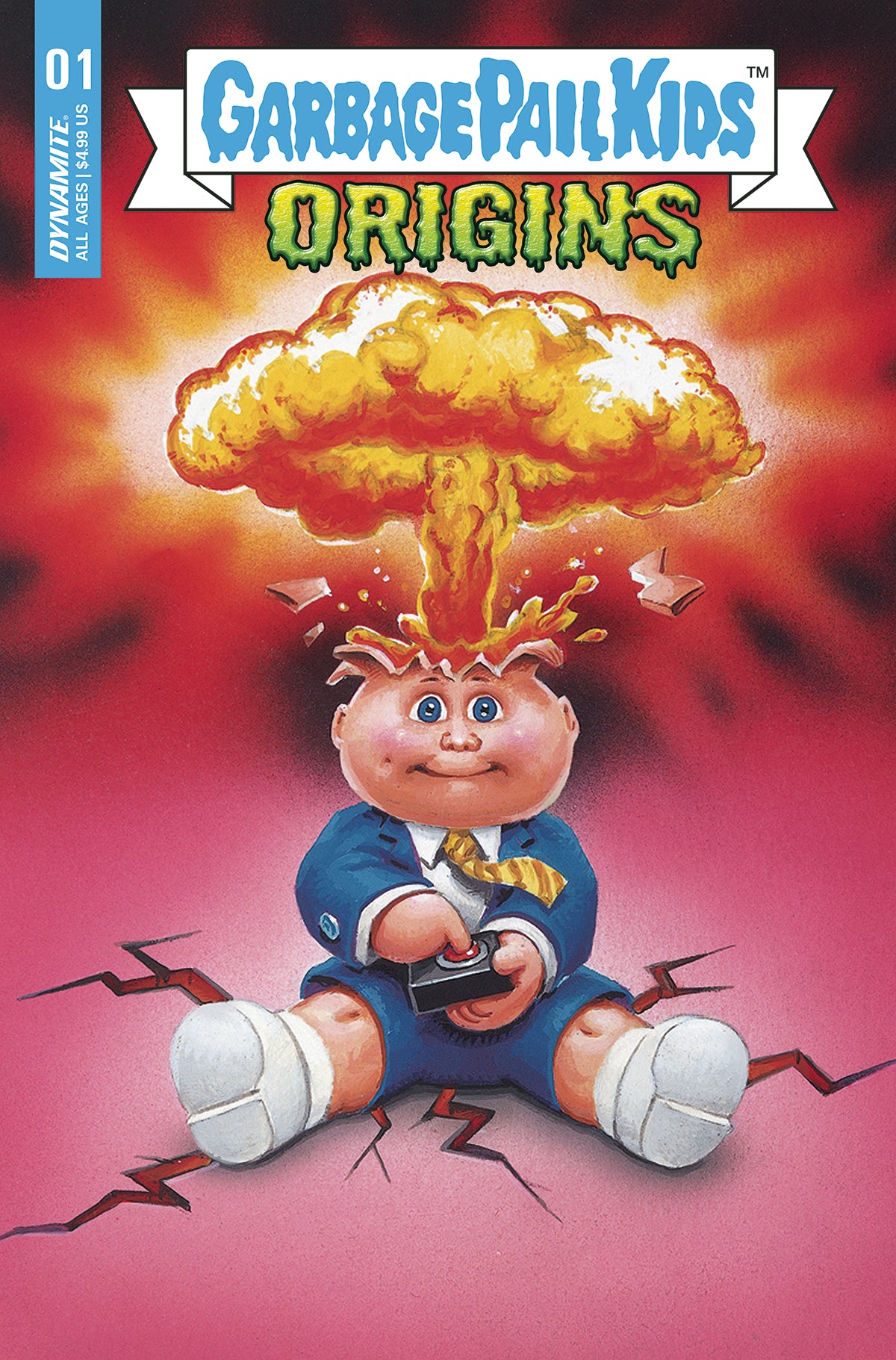 Garbage Pail Kids Origins #1 J 1:40 Trading Card Variant (10/05/2022)  Dynamite