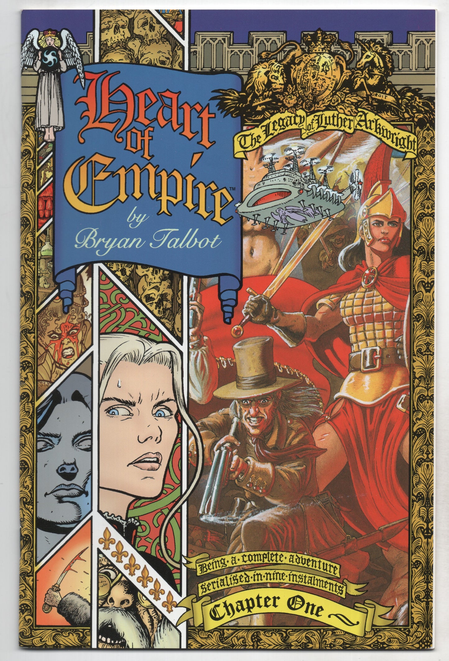 Heart Of Empire Legacy Of Luther Arkwright 1 Dark Horse 1999 NM Bryan Talbot