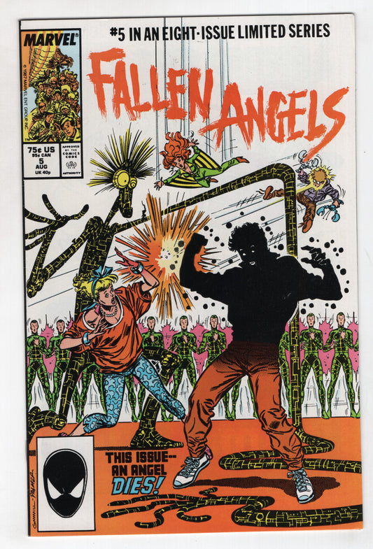 Fallen Angels 5 Marvel 1987 NM New Mutants