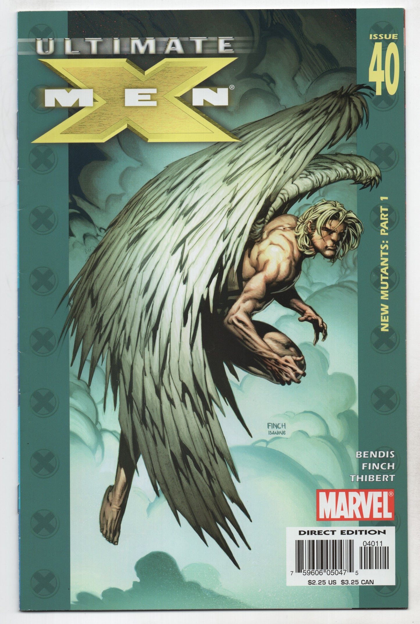 Ultimate X-Men 40 Marvel 2004 NM- David Finch Brian Michael Bendis - Golden Apple Comics