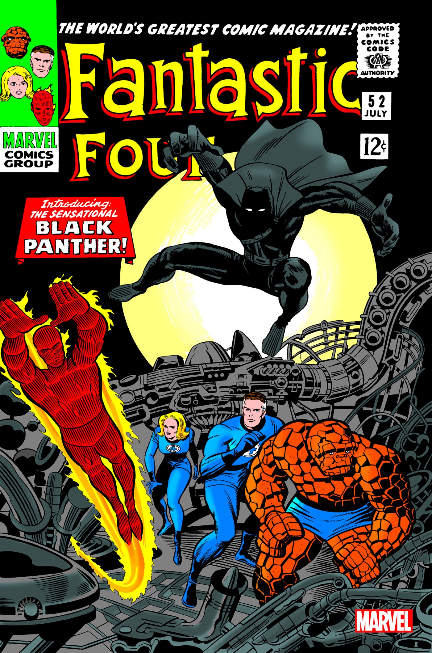 Marvel Fantastic Four #52 Facsimile Edition Comic Book