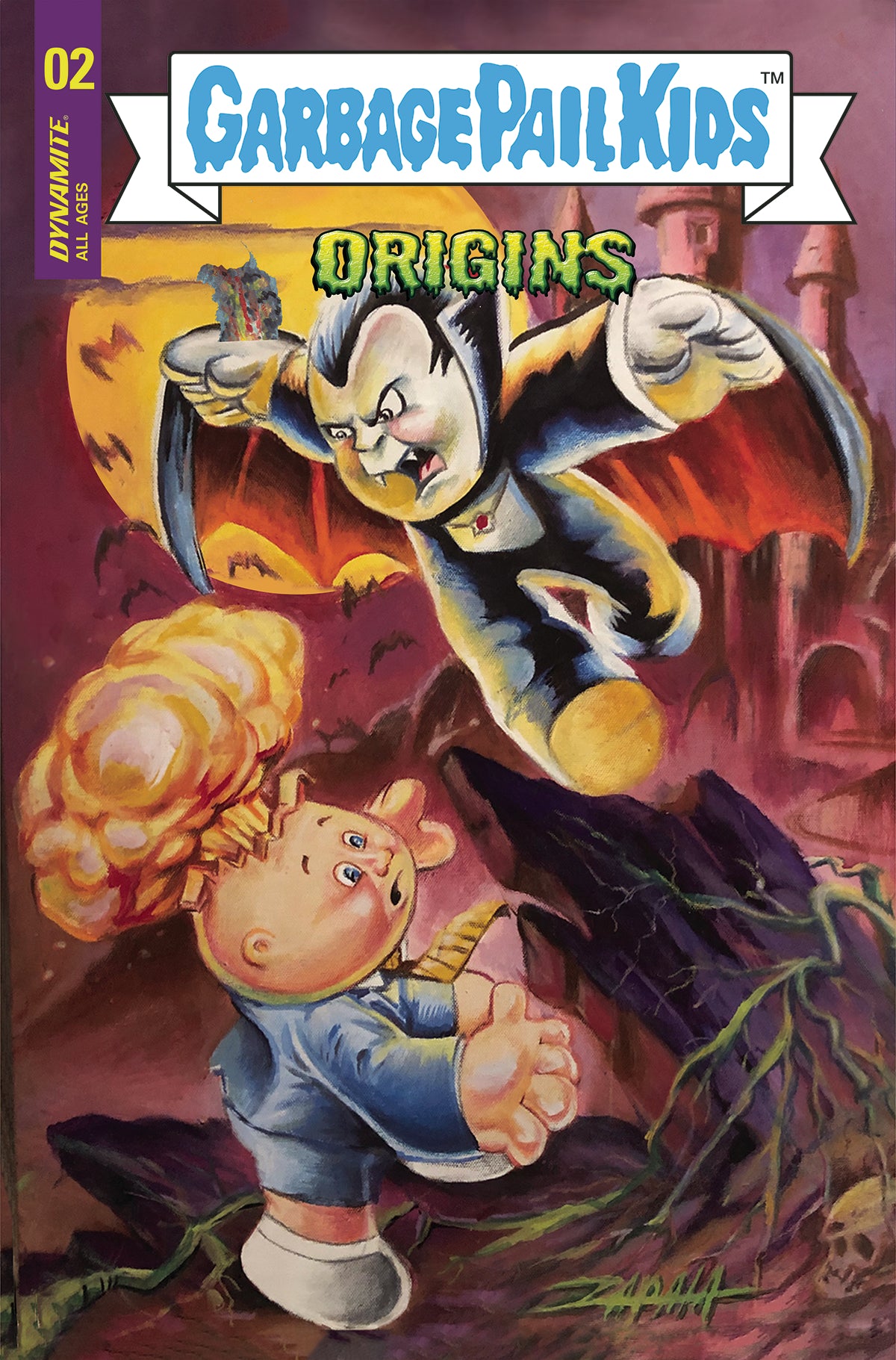 Garbage Pail Kids Origins #2 B Jeff Zapata Variant (11/09/2022) Dynami