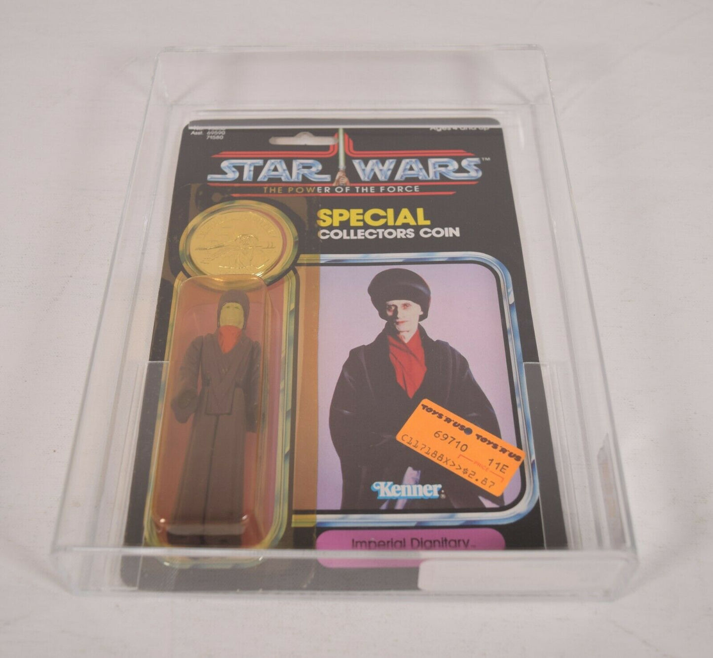 Star Wars POTF Imperial Dignitary Action Figure Kenner 1985 MOC AFA 85 Y