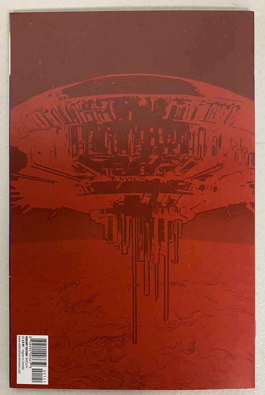 Fallen World 1 Valiant 2019 NM 1:25 Doug Braithwaite Glass Variant