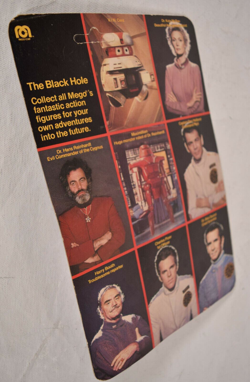 Black Hole Maximmillian Sentry Robot Action Figure Mego 1979 MOC New Disney