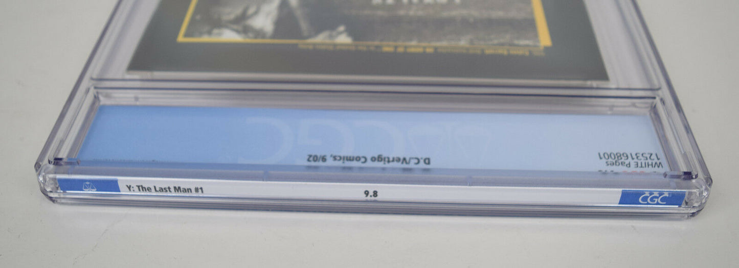 Y The Last Man 1 Vertigo 2002 NM/MT CGC 9.8 1st Yorick Brian K Vaughan JG Jones