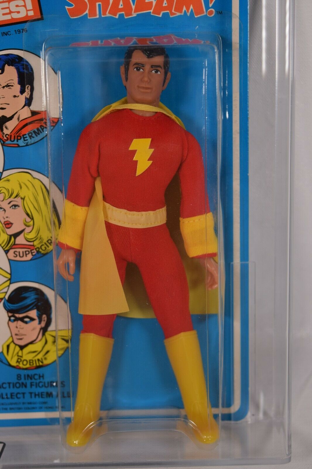 Shazam Action Figure Mego WGSH Worlds Greatest Super Heroes 1977 AFA 85