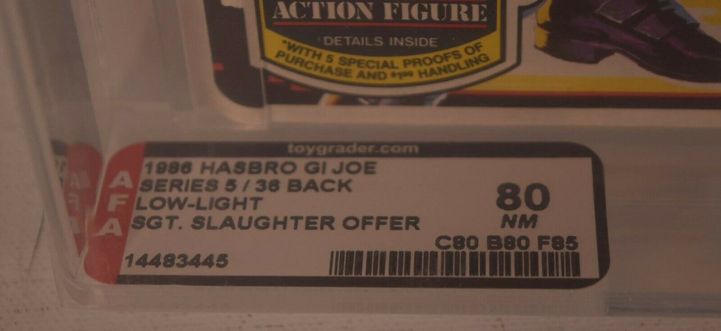 GI Joe ARAH Night Spotter Low-Light Action Figure Hasbro 1986 AFA 80