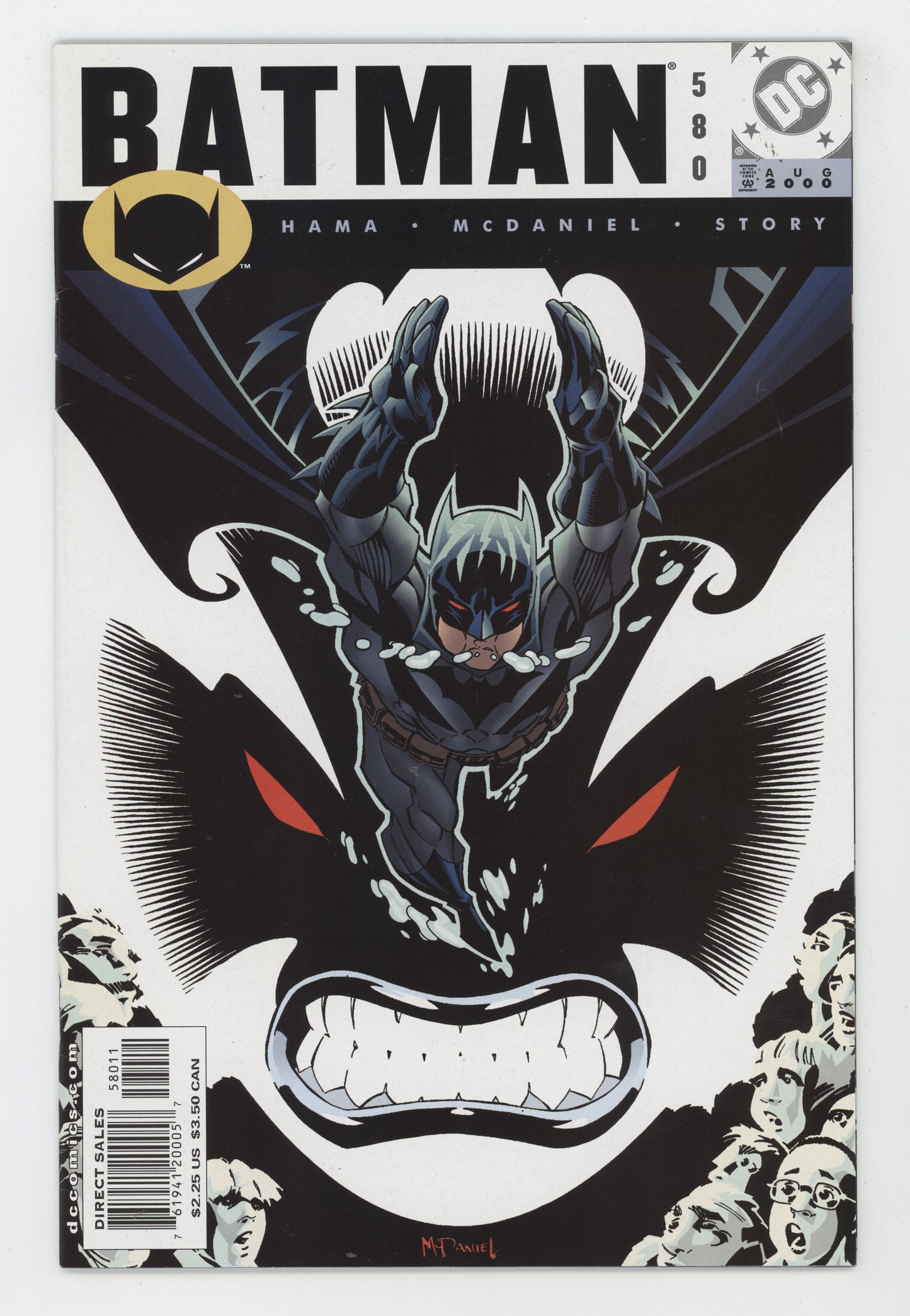 Batman 580 DC 2000 Scott McDaniel Larry Hama - Golden Apple Comics