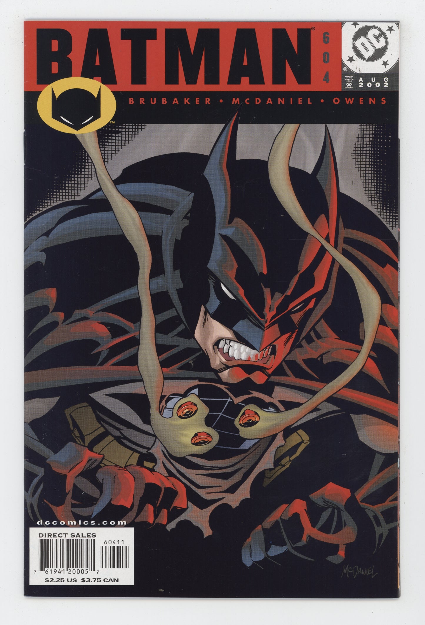 Batman 604 DC 2002 Scott McDaniel Ed Brubaker Catwoman